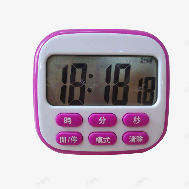 紫色数字计时器一台png免抠素材_新图网 https://ixintu.com 刻度 学习办公 指针 数字计时器 生活百科 紫色 计时器 零件