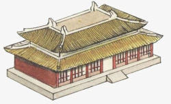 木架结构中国建筑高清图片