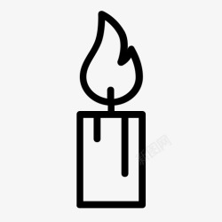 flame蜡烛装饰火火焰万圣节光可怕的万高清图片