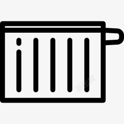 过水热散热器热图标高清图片