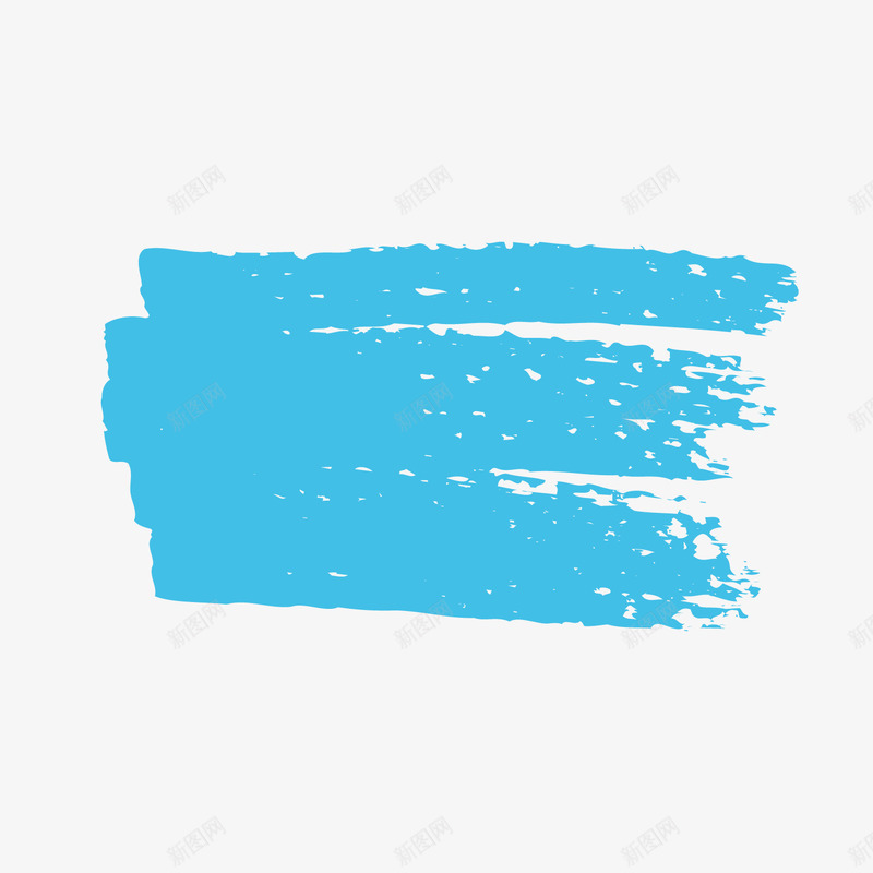 笔画粉笔线条png免抠素材_新图网 https://ixintu.com 图案 粉笔 粉笔线 线条 蓝色
