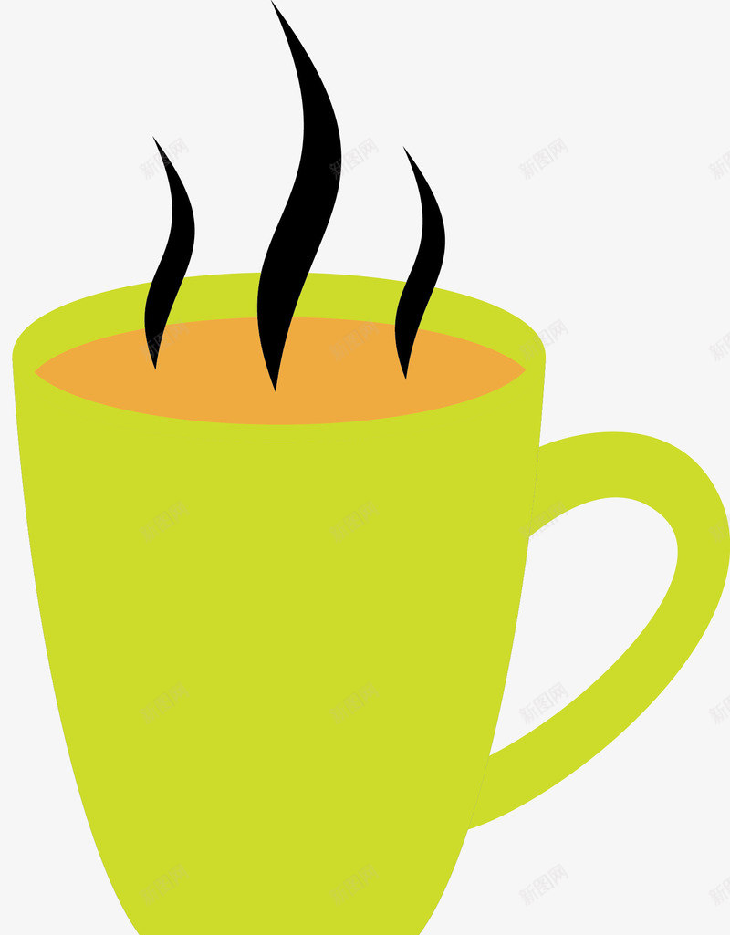 冒着热气的咖啡图png免抠素材_新图网 https://ixintu.com 卡通杯子 可爱 咖啡 咖啡杯 咖啡烟 咖啡香气 手绘 杯子 热气 饮料 香气
