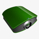 绿色投影机图标png_新图网 https://ixintu.com 图标 投影机 绿色