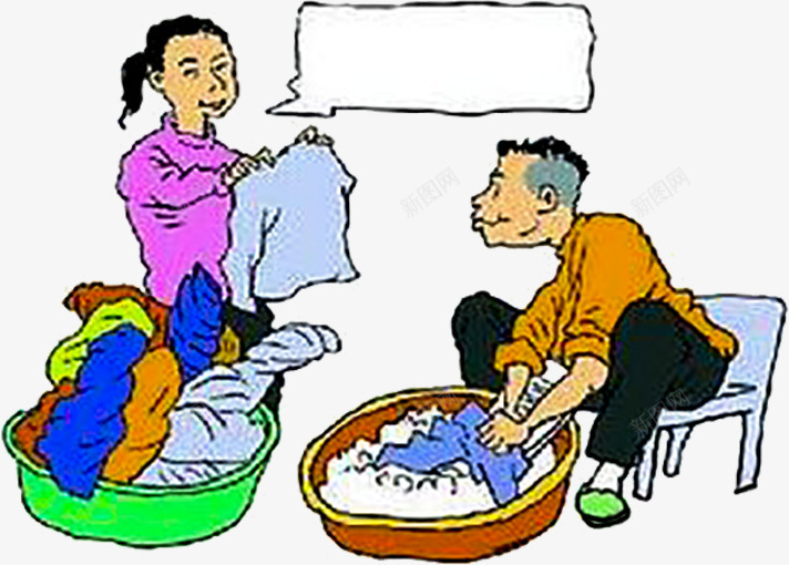 一起洗衣服png免抠素材_新图网 https://ixintu.com 分类洗衣服 卡通洗衣服 妈妈洗衣服 帮妈妈洗衣服 手洗衣服 洗衣服