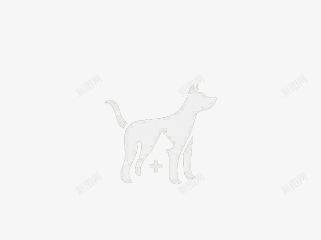 负空间效果动物png免抠素材_新图网 https://ixintu.com 创意 动物 图案 标志