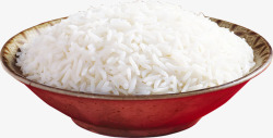 一碗大米饭实物简图素材