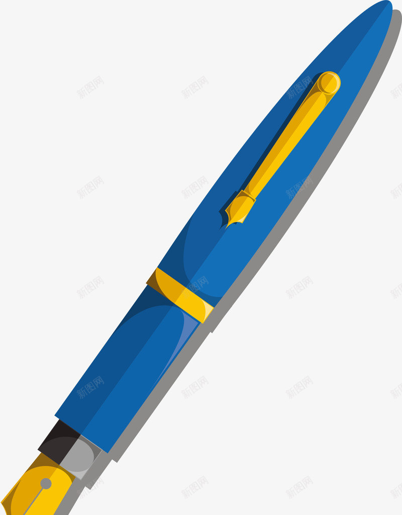 简约蓝色钢笔png免抠素材_新图网 https://ixintu.com 学习 小清新钢笔 教育 水彩 简约钢笔 蓝色钢笔