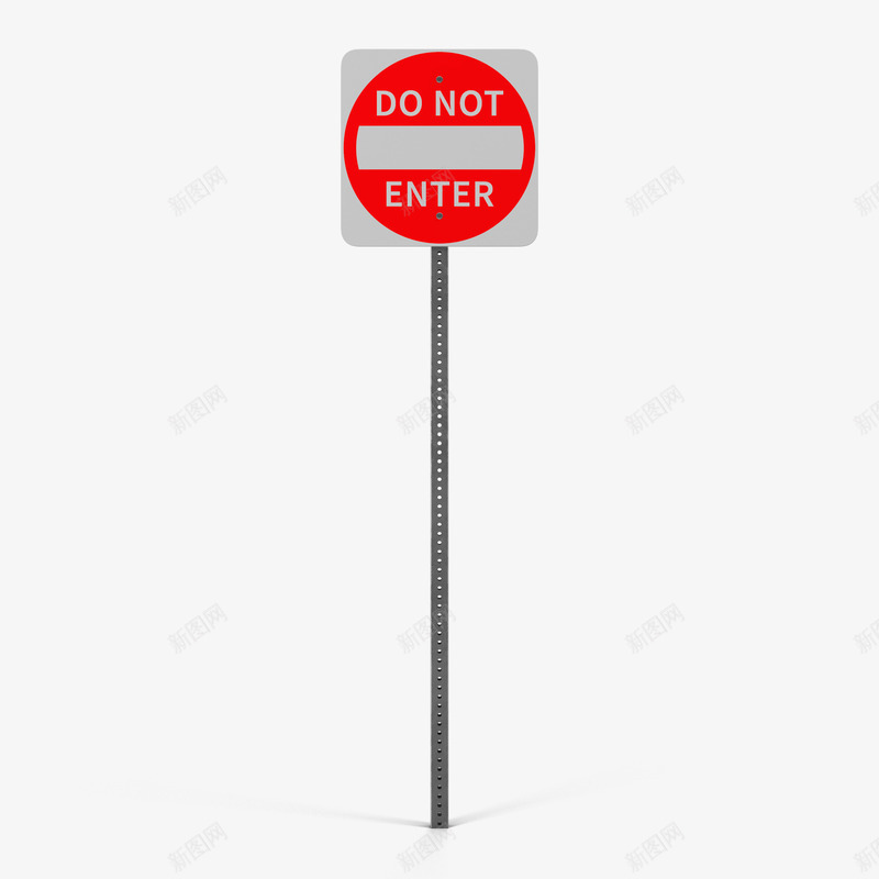 禁止通行标志psd免抠素材_新图网 https://ixintu.com 公路指示牌 指示牌 禁止车辆驶入 禁止通行标志 禁止驶入 红色警示牌 警示牌