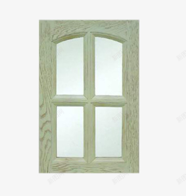 四格玻璃门png免抠素材_新图网 https://ixintu.com 产品实物 四格门 玻璃门 白色木纹 白色玻璃欧式拱形门