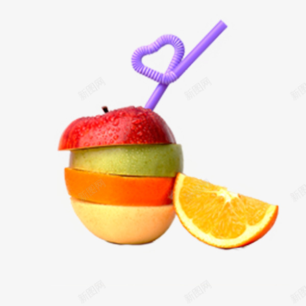 水果吸管橙子堆积png免抠素材_新图网 https://ixintu.com 吸管 堆积水果 橙汁瓣 水果块 水果瓶