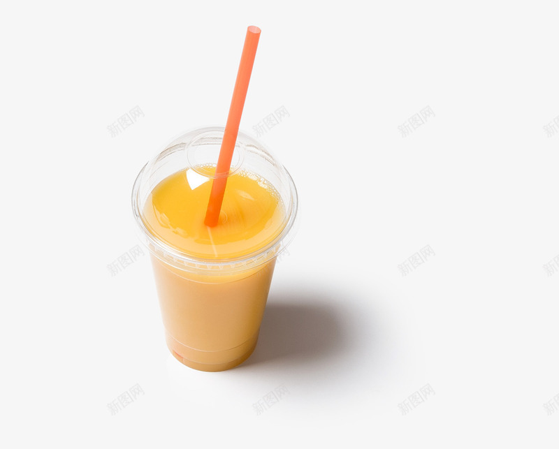 一杯橙汁psd免抠素材_新图网 https://ixintu.com 一杯 实物 橙汁 饮料