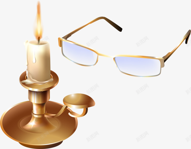 蜡烛点燃的蜡烛眼睛装饰png免抠素材_新图网 https://ixintu.com 点燃 眼睛 蜡烛 装饰