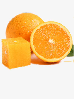 橙肉蜜瓜几只橙子高清图片