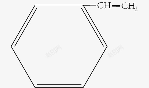苯乙烯的结构简式png免抠素材_新图网 https://ixintu.com 分子 化学 结构式 苯乙烯的结构简式 高分子