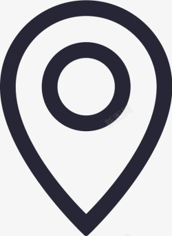 线框地点线框地点图标高清图片