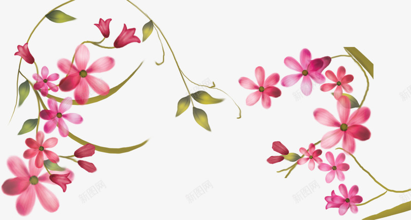 粉色温馨节日花朵植物png免抠素材_新图网 https://ixintu.com 植物 温馨 粉色 节日 花朵