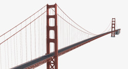 马路灰色直行大铁索桥灰色马路红色大铁索桥高清图片