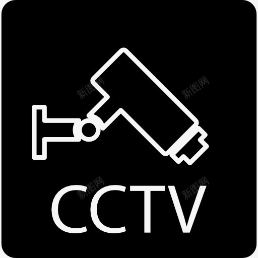 监控摄像机系统图标png_新图网 https://ixintu.com 安全系统 工具 工具和器具 广场 监控 相机 视频 闭路电视