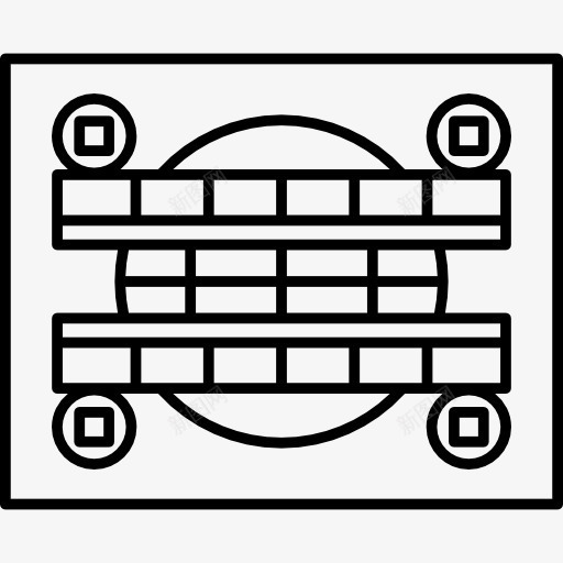 无信号图标png_新图网 https://ixintu.com 圆形 屏幕 广场 接口 电视信号 监控