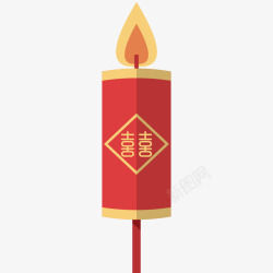 双喜文字双喜蜡烛高清图片