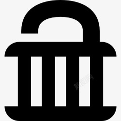 监狱钥匙监狱释放图标高清图片