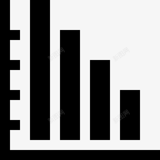 条图下图标png_新图网 https://ixintu.com 下降 商务 图形 图表 棒图 酒吧 钢筋图形