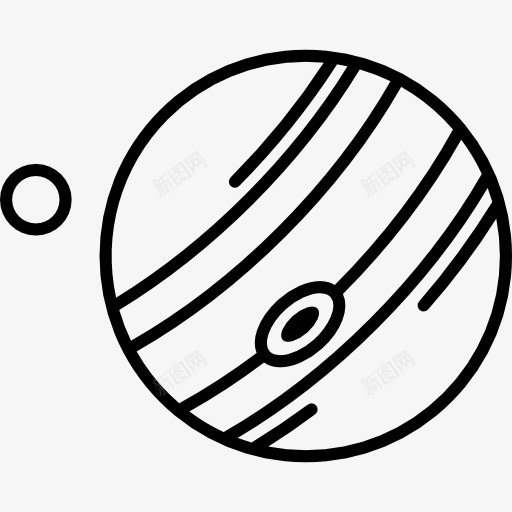 Jupiter卫星图标png_新图网 https://ixintu.com 卫星 天文 太阳能系统 空间 自然 行星