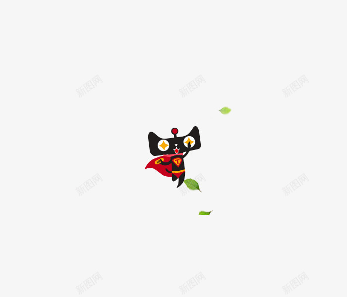 卡通天猫logo图标png_新图网 https://ixintu.com 卡通素材 天猫卡通素材 形象