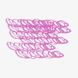 紫色粉笔线条效果素材