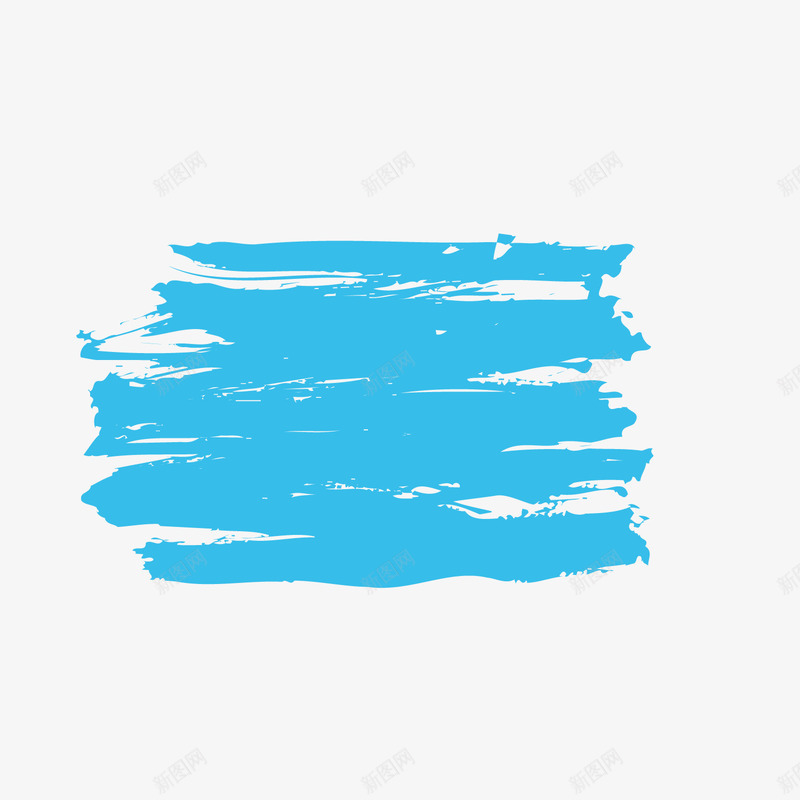 粉笔涂抹蓝色png免抠素材_新图网 https://ixintu.com 图案 粉笔 粉笔线 线条 蓝色