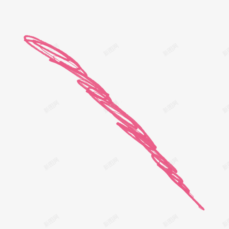 粉红色粉笔线条psd免抠素材_新图网 https://ixintu.com 免抠 图案 效果 粉笔 粉笔效果 线条 装饰