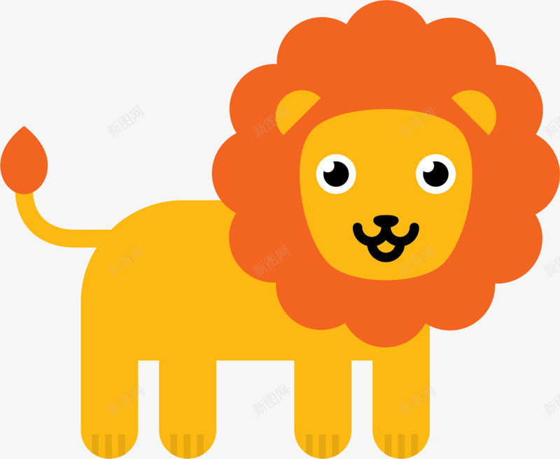 黄色可爱儿童节狮子png免抠素材_新图网 https://ixintu.com 6月1号 儿童节 六一节 可爱狮子 玩耍 童趣 黄色狮子