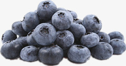 颗粒大新鲜的蓝莓高清图片