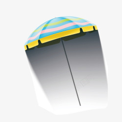 伞遮阳伞投影夏天素材