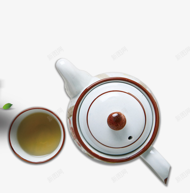 陶瓷茶具png免抠素材_新图网 https://ixintu.com 茶具 茶壶 茶杯 陶瓷杯子
