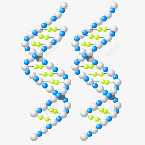 卡通分子结构图psd免抠素材_新图网 https://ixintu.com 免抠PNG 矢量素材 结构图卡通素材 美图