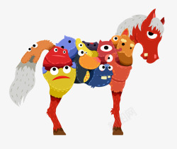 十二生肖马素材