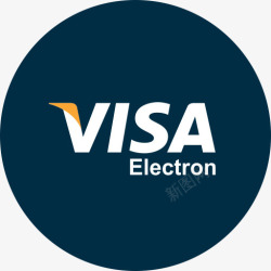 电子钱付款购物签证国际借记卡支素材