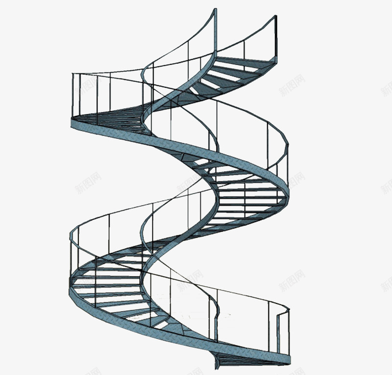 螺旋钢结构楼梯png免抠素材_新图网 https://ixintu.com 楼梯 螺旋 螺旋楼梯 钢结构 钢结构楼梯