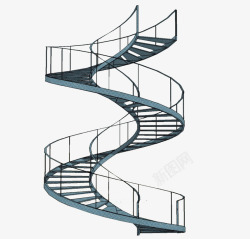 钢结构楼梯螺旋钢结构楼梯高清图片