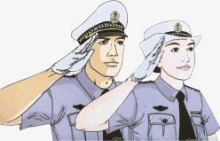 民警png免抠素材_新图网 https://ixintu.com 中国人民 人物 卡通 警察