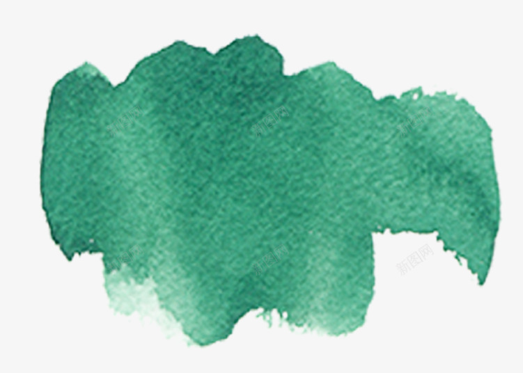 绿色水粉涂料涂抹png免抠素材_新图网 https://ixintu.com 卡通手绘 水彩PNG 水粉 绿色 绿色水彩 装饰背景