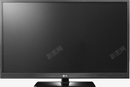 电脑显示器png免抠素材_新图网 https://ixintu.com 显示器 电视 黑色
