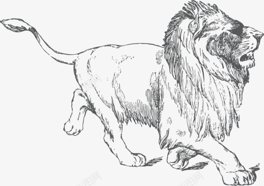 狮子精雕图标图标