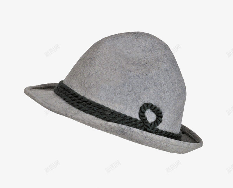 灰色帽子装饰服饰png免抠素材_新图网 https://ixintu.com 服饰 灰色帽子 装饰