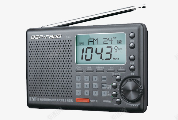 老式收音机png免抠素材_新图网 https://ixintu.com 产品实物 播放器 收音机 电子
