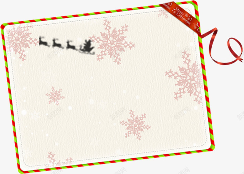 暗色圣诞老人的麋鹿png免抠素材_新图网 https://ixintu.com 免费png 圣诞免费库 彩框 节日元素 花边祝语
