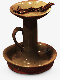 古代油灯素材