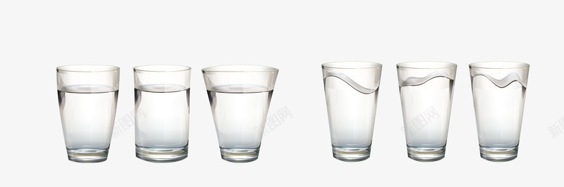 透明玻璃杯六款盛水矢量图eps免抠素材_新图网 https://ixintu.com 六款盛水 盛水玻璃杯图案 矢量杯子 透明玻璃杯 矢量图