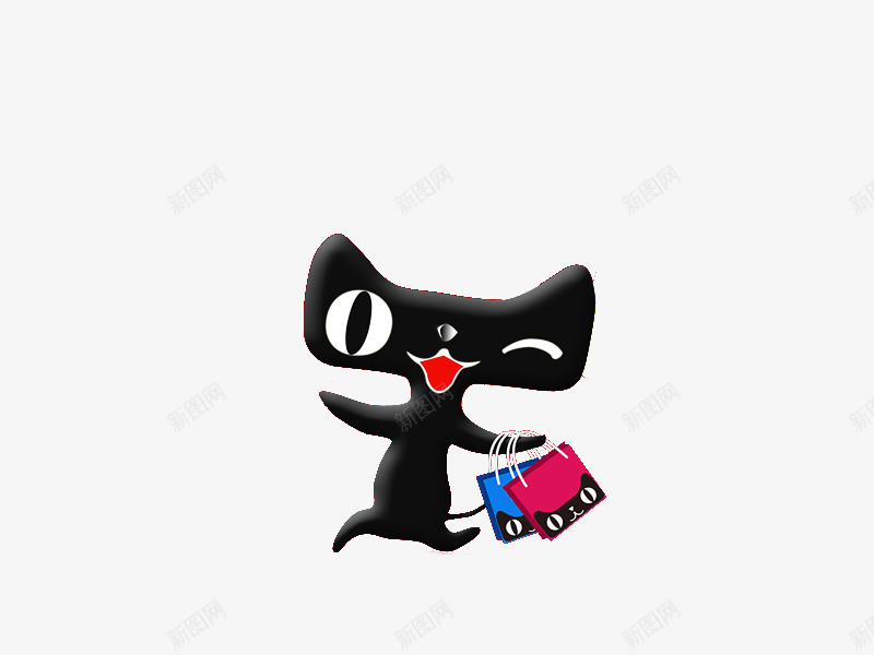 天猫卡通形象图标png_新图网 https://ixintu.com 卡通形象 天猫logo 天猫卡通素材